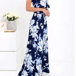 Lulus Love for Lani Navy Skirt